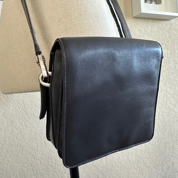 Vintage Worthington Genuine Soft Leather Crossbody Bag Classic - Picture 1 of 9